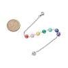 Acrylic Round with Cross Dowsing Pendulums PALLOY-JF02917-3