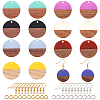 Olycraft DIY Dangle Earring Making Kits DIY-OC0005-37-1