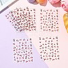 6 Sheets 2 Styles PVC Nail Art Stickers MRMJ-CJ0001-27-5