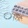 710Pcs Electroplate Transparent Glass Beads Strands DIY-YW0003-07-10