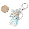 Butterfly Shape Resin & Acrylic Keychain KEYC-JKC01067-04-3