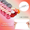   10 Bundles 10 Colors Nylon Chinese Knotting Cord NWIR-PH0002-06B-01-2