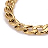 304 Stainless Steel Curb Chains Bracelets BJEW-JB06272-01-2