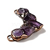 Natural Amethyst Nuggets Big Pendants G-D468-43R-02-4