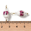 Handmade Porcelain Pendants X1-KK-P242-19G-01-3