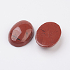 Natural Red Jasper Flat Back Cabochons G-G741-30x40mm-11-2