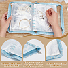 PVC Loose Leaf Jewelry Storage Bag ODIS-WH0038-90B-4