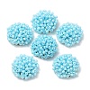 Glass Seed Beaded Cabochons FIND-G058-02I-1