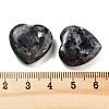 Heart Natural Larvikite Worry Stone G-C134-06A-25-3
