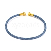 Braided Carbon Steel Wire Bracelet Making MAK-A017-B40-1