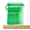 30Pcs 4 Styles Rectangle Organza Bags Jewellery Storage Pouches Wedding Favour Party Mesh Drawstring Gift OP-FS0001-01D-8