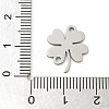 201 Stainless Steel Laser Cut Connector Charms STAS-R133-02P-08-3