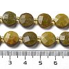 Natural Green Opal Beads Strands G-B094-A31-01-5