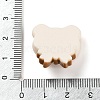 Bear Bread Opaque Resin Decoden Cabochons X-CRES-Q220-05A-3