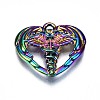 Rainbow Color Alloy Pendants PALLOY-S180-189-NR-2