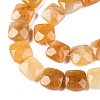 Natural Topaz Jade Beads Strands G-T138-154-3