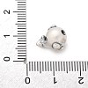 Fine Silver Sea Animal Beads STER-D300-01AS-01-3