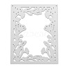 Frame Carbon Steel Cutting Dies Stencils X-DIY-WH0170-171-2