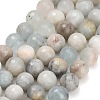 Natural Aquamarine Beads Strands GG-CBA7BB7-A01-10mm-2