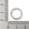 Brass Micro Pave Cubic Zirconia Bead Frame KK-P277-40P-3