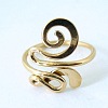 Brass Toe Cuff Rings for Women FS-WGFB02D-01-1