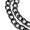 Aluminium Twisted Curb Chains CHA-YW0001-07B-1