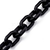 Handmade Spray Painted CCB Plastic Cable Chains AJEW-JB00736-3