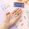 10Pcs Rack Plating Brass Fold Over Clasps KK-SC0006-67P-4