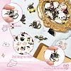 40Pcs 20 Styles Halloween Theme Zinc Alloy Enamel Pendants ENAM-CJ0006-67-3