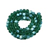 Transparent Glass Beads Strands X-EGLA-A044-T8mm-MB18-3