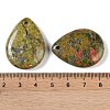 Natural Unakite Pendants G-G115-02A-3