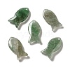 Natural Green Strawberry Quartz Pendants G-G932-B08-1