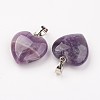 Natural Amethyst Pendants LS-G-G956-B03-FF-2