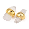 Natural Quartz Crystal Beads KK-H516-03G-2