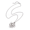 304 Stainless Steel Cable Chain Necklaces NJEW-JN04712-02-1