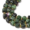 Natural Ruby in Zoisite Beads Strands GG-CBAC972-A17-01-3