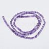 Natural Amethyst Bead Strands X-G-G663-17-2mm-2