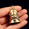 Skull Brass Mini Altar Bells for Witchcraft Wiccan Altar Supplies PW-WGB1A40-01-4