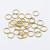 925 Sterling Silver Open Jump Rings STER-F036-02G-0.7x4mm-1