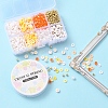 DIY Letter & Imitation Pearl & Heishi Beads Bracelet Making Kit DIY-YW0005-23B-5