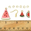 DIY Watermelon Dangle Earrings DIY-FS0006-06-6