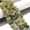 Natural Weathered Agate Beads Strands G-Q169-C04-01B-2