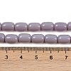 Opaque Glass Beads Strands GLAA-Z015-02C-4
