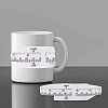 PP Plastic Baby Head Circumference Measuring Tape TOOL-WH0136-90-4