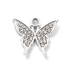 Alloy Rhinestone Pendants FIND-U026-25A-P-1