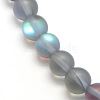 Synthetic Moonstone Beads Strands G-F142-8mm-02-3