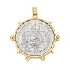 Brass Pendants X-KK-P293-30B-G-1