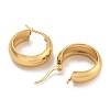 Ion Plating(IP) 202 Stainless Steel Hoop Earrings EJEW-H003-38G-06-2