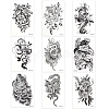 Removable Temporary Water Proof Tattoos Paper Stickers DIY-WH20013-74-1