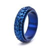 Rotatable Titanium Steel Finger Ring PW-WG50513-26-1